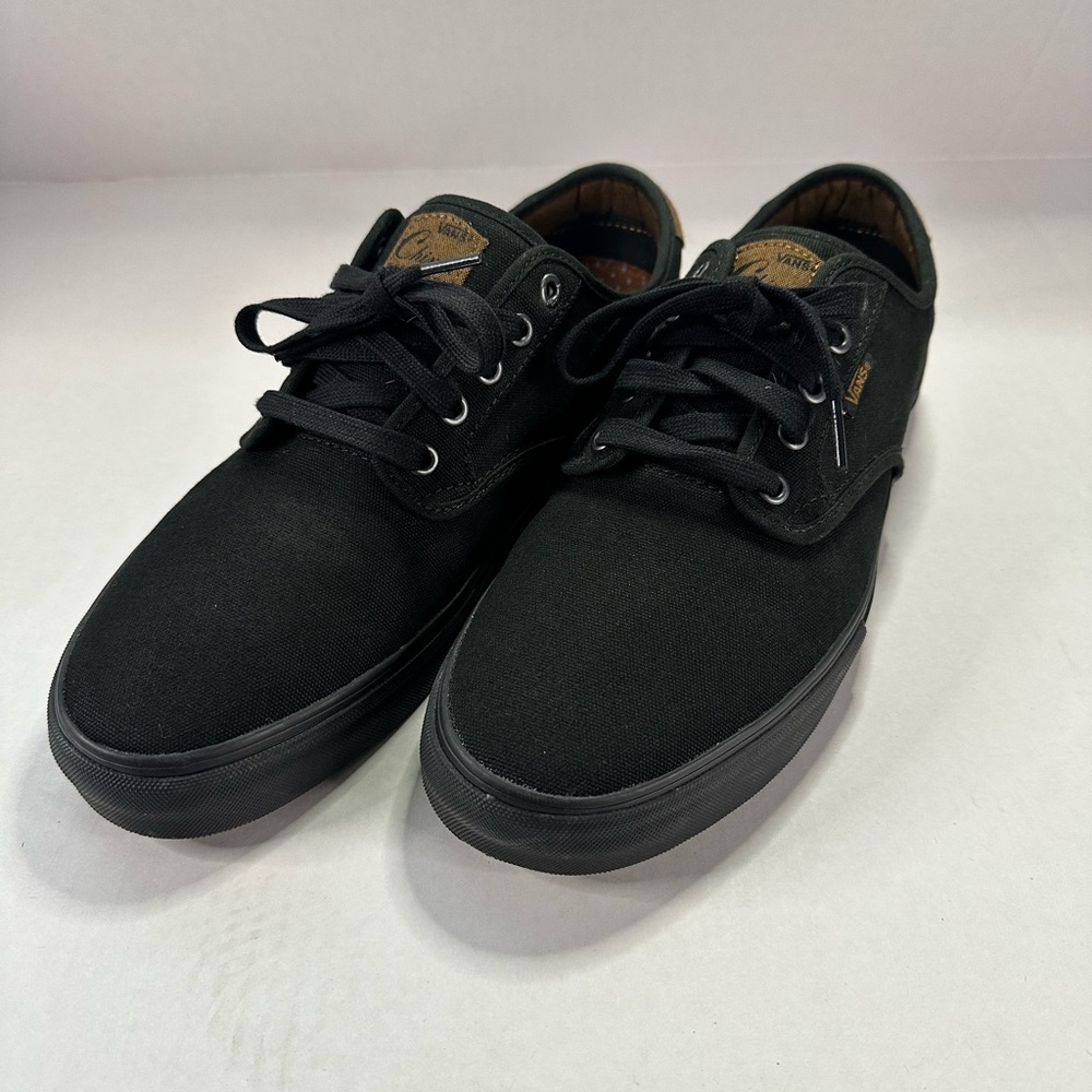 Vans Men's Black Canvas Sneakers